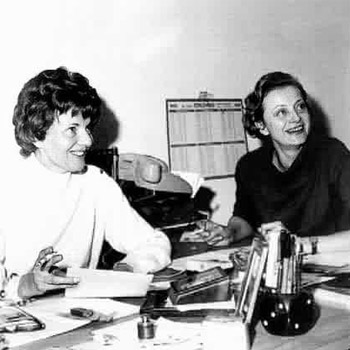 Angela e Luciana Giussani negli anni sessanta