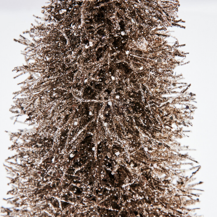 Alivia - alberello Natale oro chiaro, 30 cm