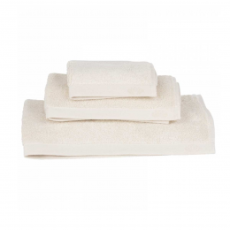 Botanic Deluxe - Asciugamano bianco crema