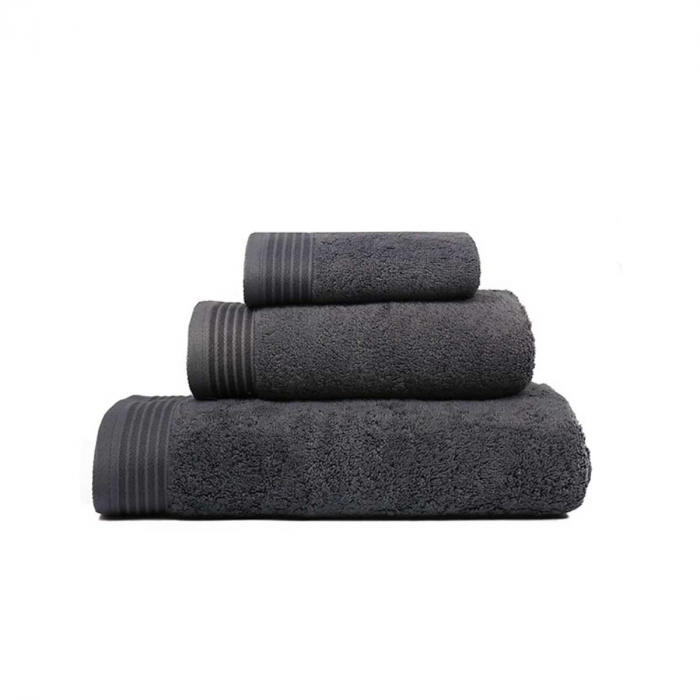 Premium - Asciugamano grigio antracite