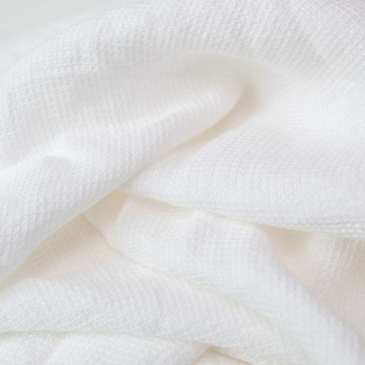 Set asciugamani in lino bianco