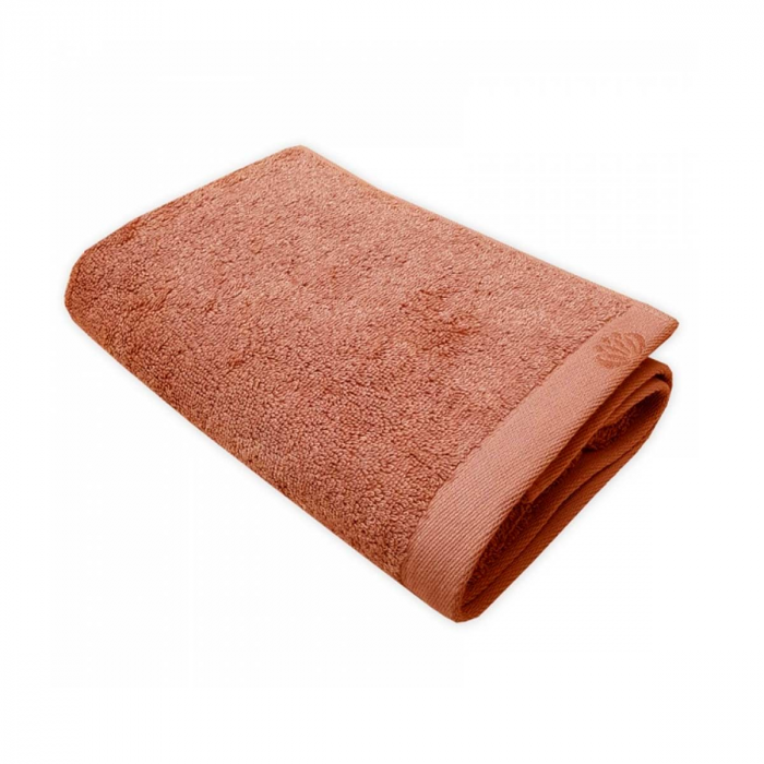 Botanic Deluxe - Asciugamano rosso terracotta