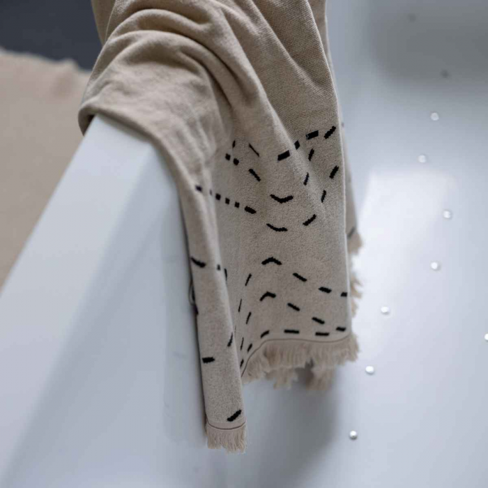 Julia Lin - set 3 asciugamani beige