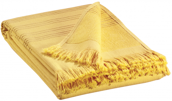 Cancun - Asciugamano Hammam giallo Curry 90 X 180