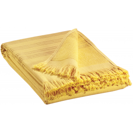 Cancun - Asciugamano Hammam giallo Curry 90 X 180 Cancun - Asciugamano Hammam giallo Curry 90 X 180