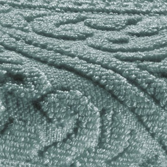 Zoe - Asciugamano viso verde grigio 50 X 100