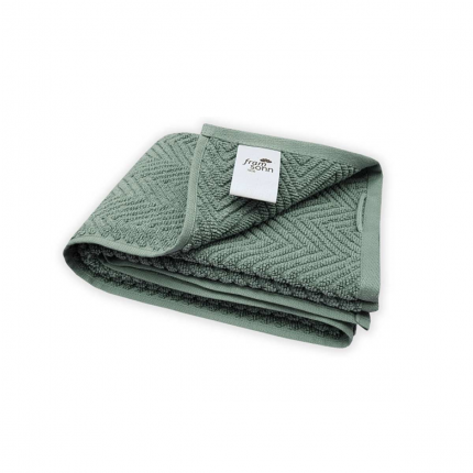 Ocean - Asciugamano in cotone biologico verde pino Ocean - Asciugamano in cotone biologico verde pino
