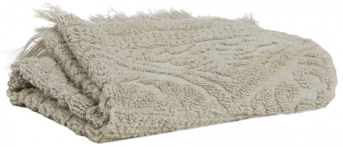 Zoe - Asciugamano beige naturale 50 X 100