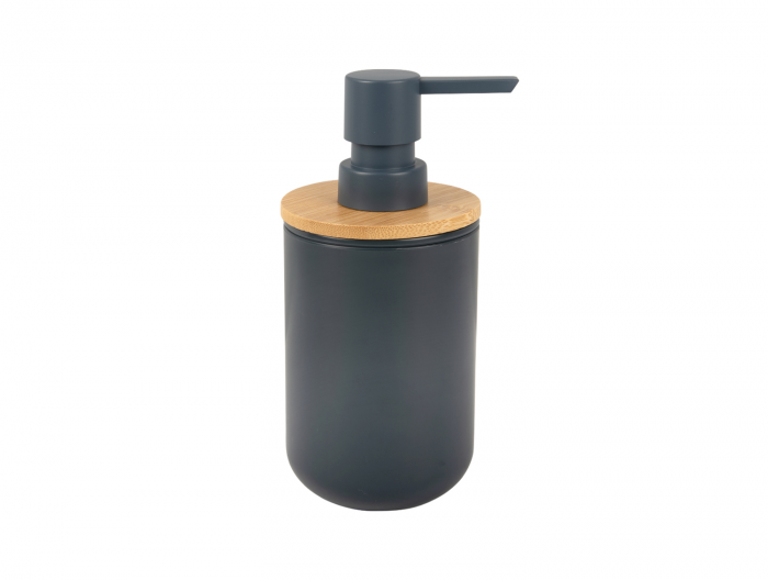 Decent - Set completo accessori bagno, blu scuro