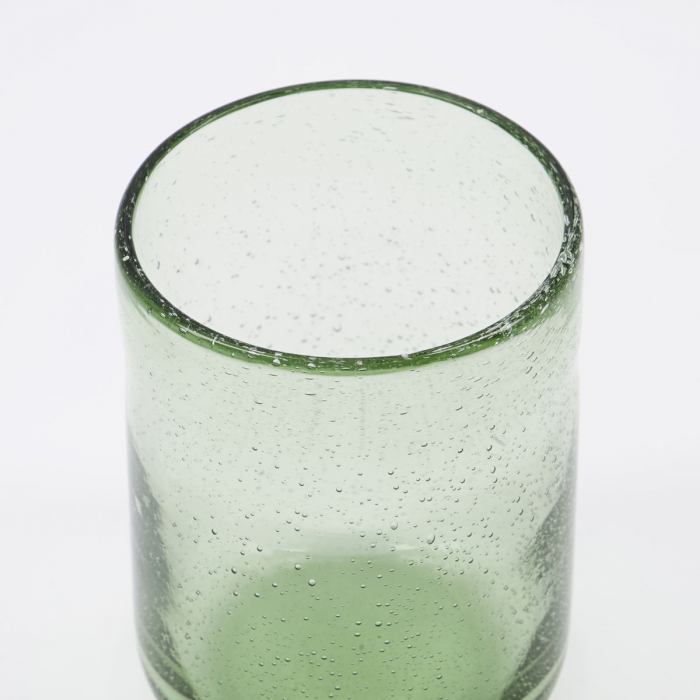 Rich - set 4 bicchieri di vetro verde