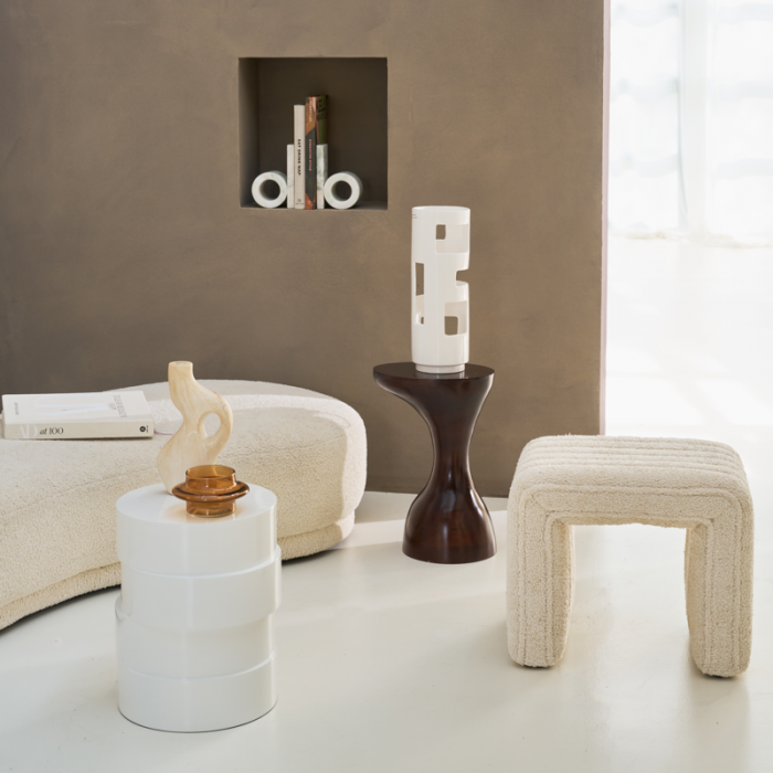 Orlin, fermalibri in marmo, set di 2
