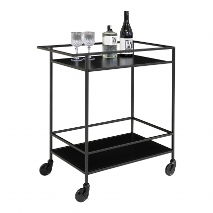 Speciale Outdoor - Vita - Carrello bar nero