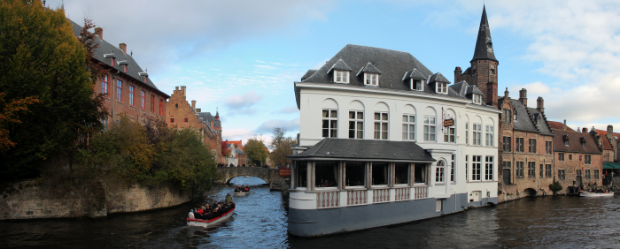 Panoramica di Bruges Panoramica di Bruges