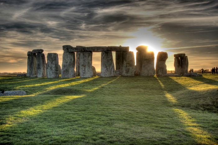 Stonehenge in controluce Stonehenge in controluce