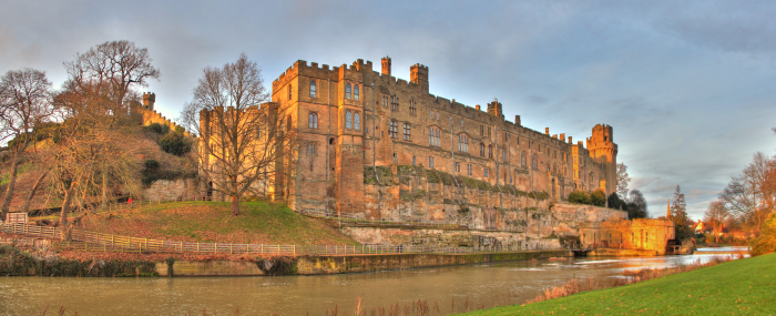 Panoramica Warwick Castle Panoramica Warwick Castle