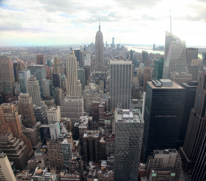 New York Skyline dal Rockfeller Center New York Skyline dal Rockfeller Center
