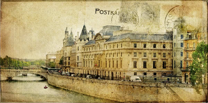 Cartolina Parigi Cartolina Parigi