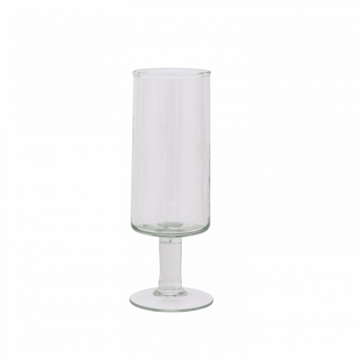 Hammered - bicchieri da Champagne in vetro trasparente, set di 4
