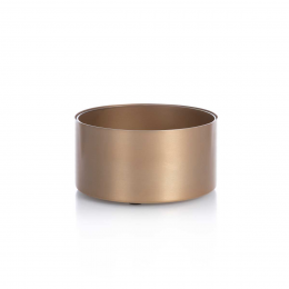 Noella medium - ciotola in metallo finitura soft copper Noella medium - ciotola in metallo finitura soft copper