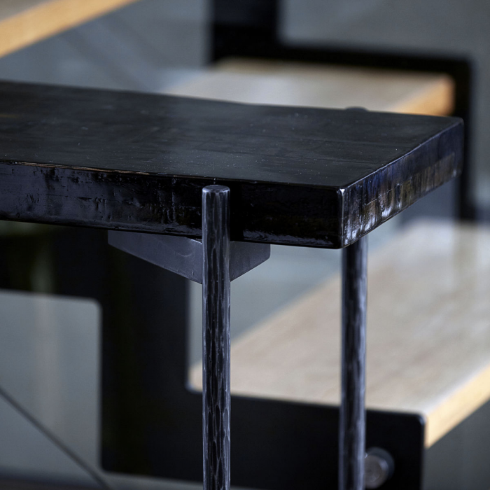 Close - consolle in legno e metallo
