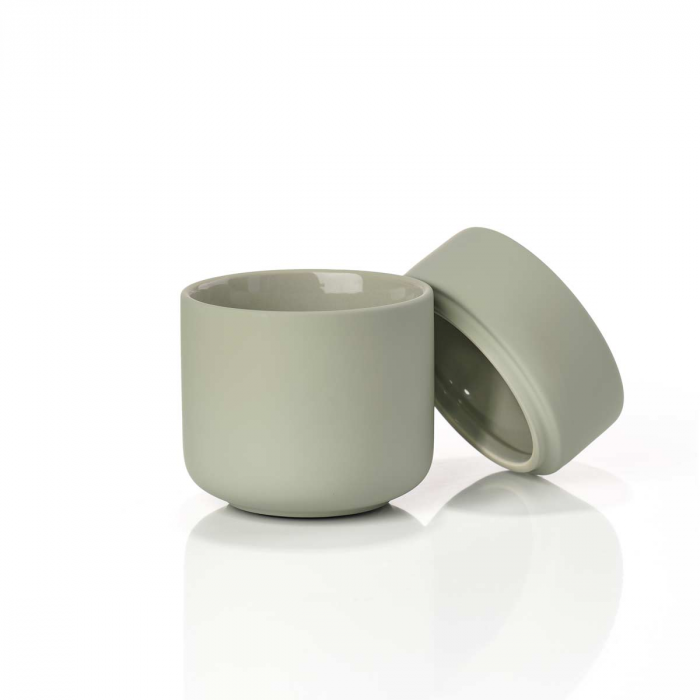 UME - set accessori bagno verde eucalipto
