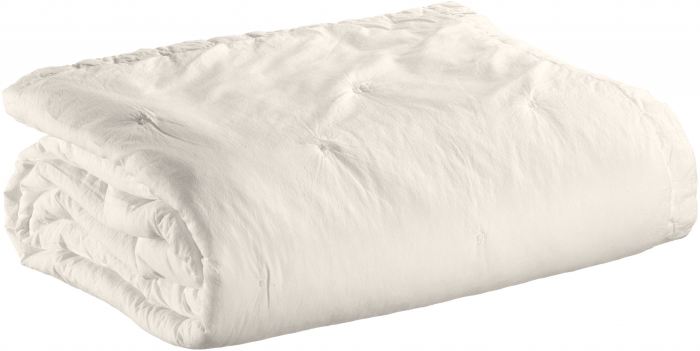 Tika - Copriletto bianco neve 260 X 260