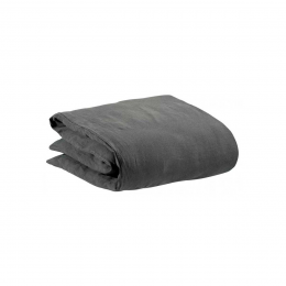 Zeff Tonnerre - copripiumino grigio scuro in lino