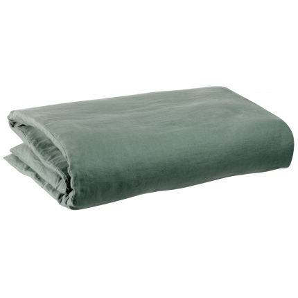 Zeff Thym - Copripiumino lino verde timo 240 X 220 Zeff Thym - Copripiumino lino verde timo 240 X 220