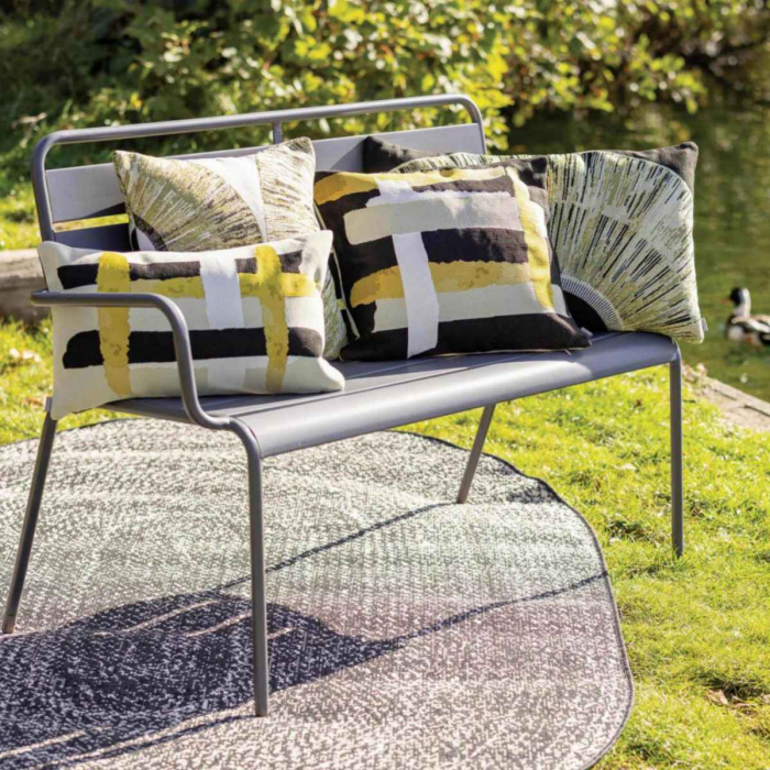 Samia - Cuscino jacquard outdoor