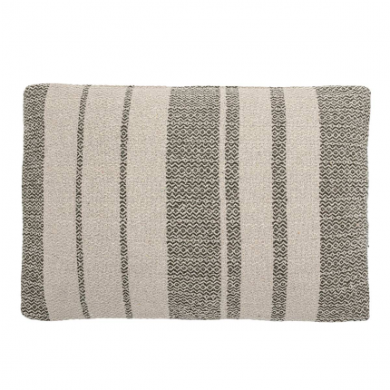 Cozy - Cuscino verde scuro a righe Cozy - Cuscino verde scuro a righe