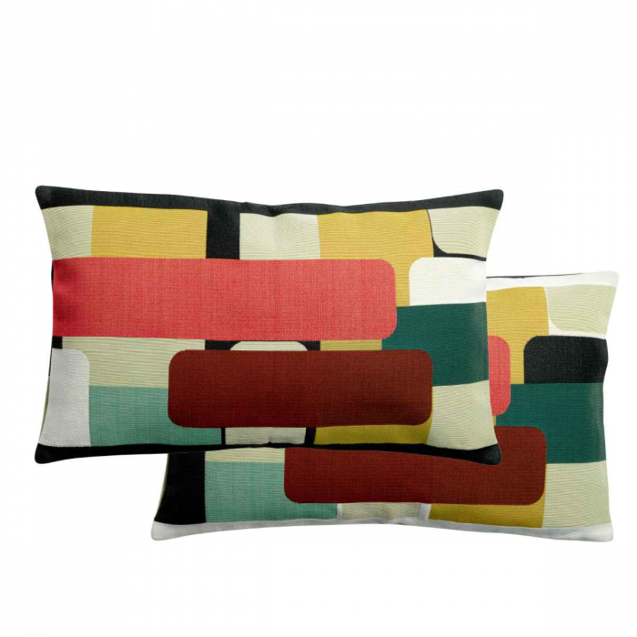 Romy - Cuscino multicolore da esterno