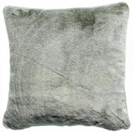 Kinta Olive - cuscino in pelliccia effetto lapin, 45 X 45 Kinta Olive - cuscino in pelliccia effetto lapin, 45 X 45