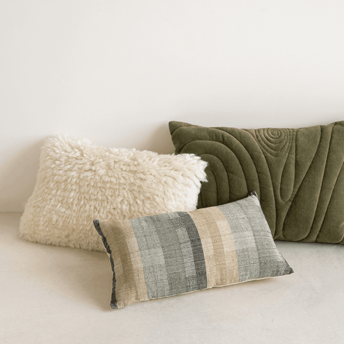 Ledro - cuscino melange in cotone 30 x 50