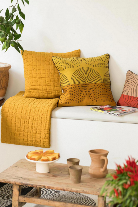 Swami - Cuscino safran 45 X 45