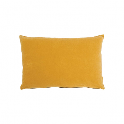 Yolk Yellow - Cuscino giallo in velluto