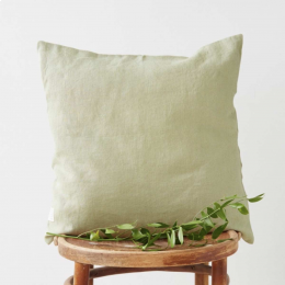 Silvae - cuscino in lino verde salvia