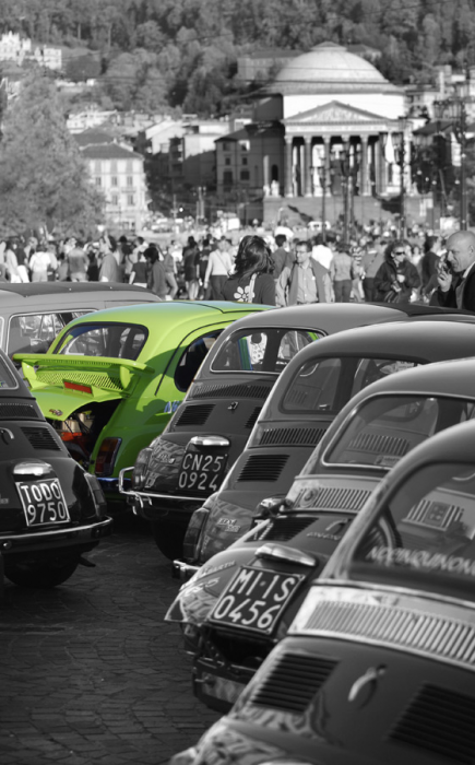 Fiat 500 verde Fiat 500 verde