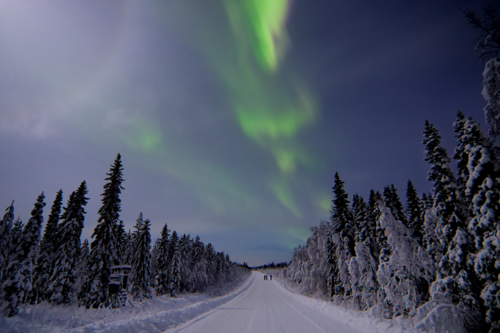 La luna e l’Aurora La luna e l’Aurora