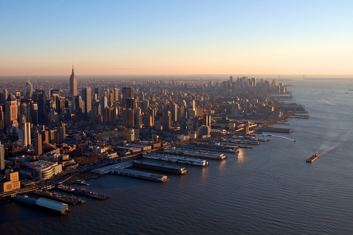 Manhattan al tramonto Manhattan al tramonto
