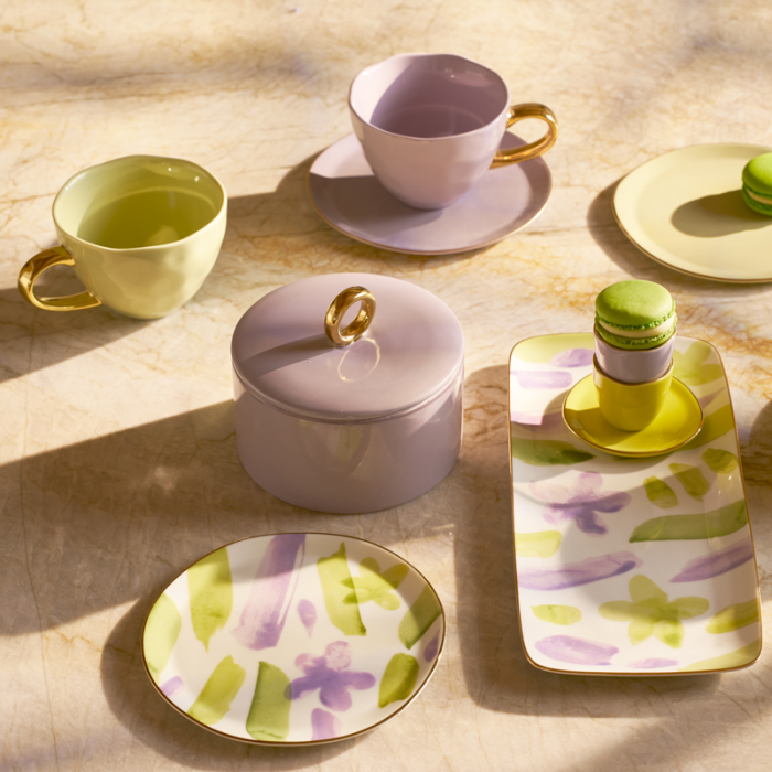 Good Morning Kusha - set 4 piatti 17 cm