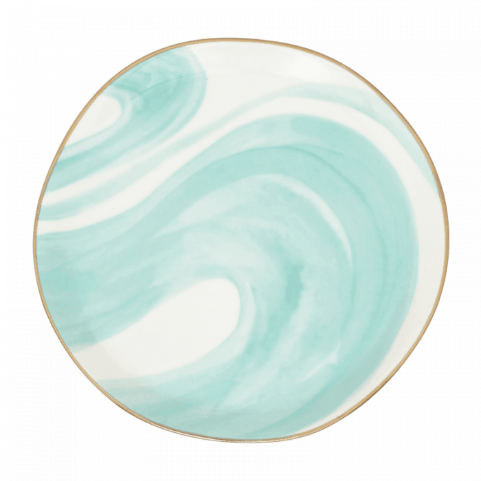 Good Morning - set 4 piatti, 17 cm - Emerald Green