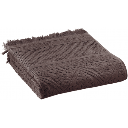 Zoe -asciugmano viso marrone ebano 50 X 100 Zoe -asciugmano viso marrone ebano 50 X 100