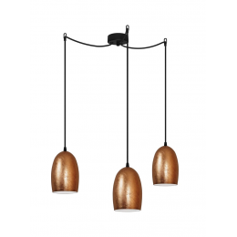 Lampadario UME 3/S - Copper Black