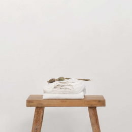 Hemp - lenzuolo di canapa bianco neve con angoli Hemp - lenzuolo di canapa bianco neve con angoli