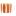 Linda B -  set 4 tazze a strisce colorate in gres