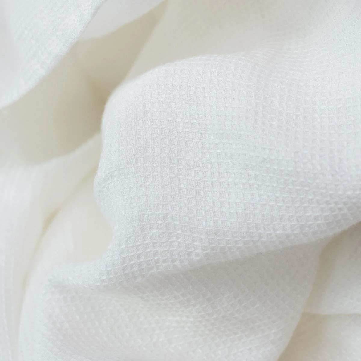 Set asciugamani in lino bianco