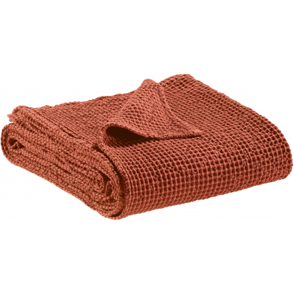 Maia - Plaid sienne 140 X 200 Maia - Plaid sienne 140 X 200