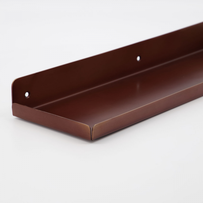 Boti - Mensola in metallo finitura ottone brunito