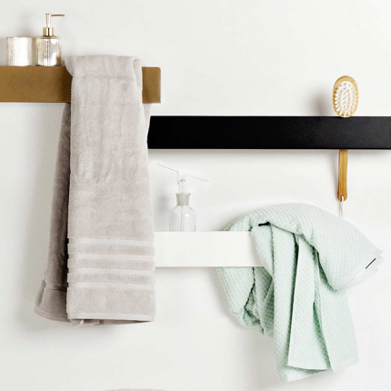 Landa - Mensola portasciugamani oro Landa - Mensola portasciugamani oro