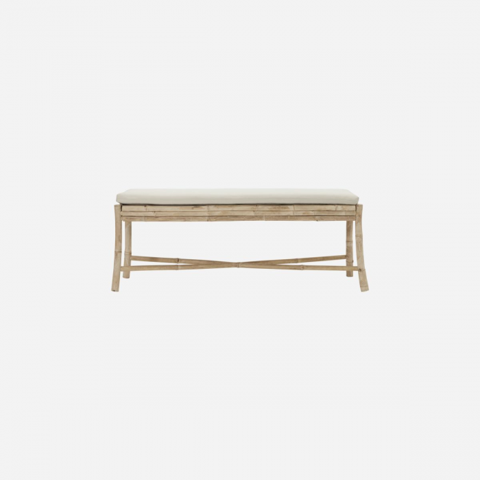Sedeo - panca in bamboo con cuscino